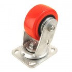 100mm Swivel Heavy Duty Castor with Red Wheel