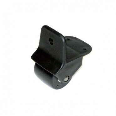 50mm Black Plastic Edge Castor