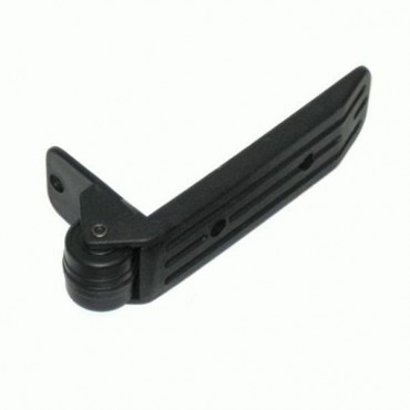 40mm Black Plastic Edge Castor