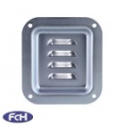 Small Zinc Dish with Louvre Vents