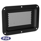 Large Black Dish  with Perforated Vents
