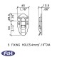 Large Nickel Plated Drawbolt