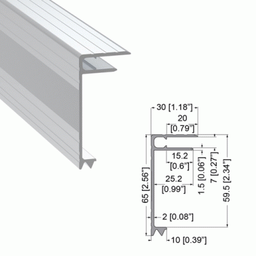 65mm Aluminium Basemaker for 7mm Panels