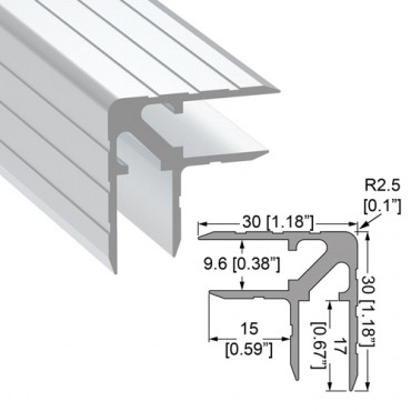 Aluminium Casemaker for 9.6mm Panels (2mts)